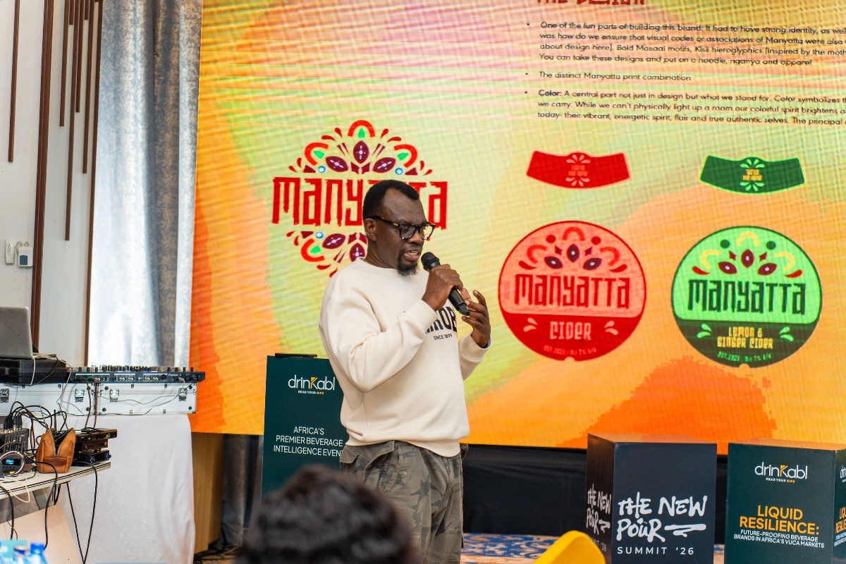 Manyatta brand session on the main screen